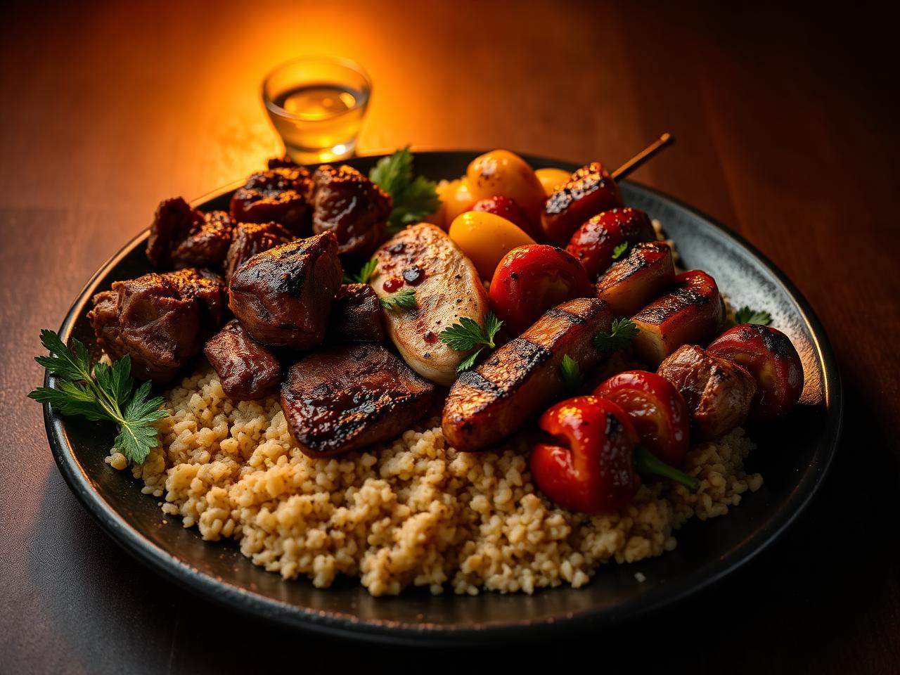 Mains & Grill prepared by HCC Catering